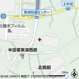愛知県知多郡東浦町緒川市右原5周辺の地図