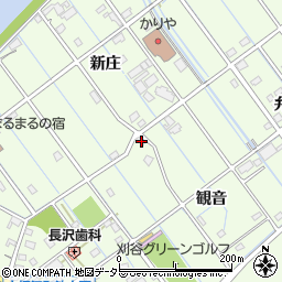 愛知県刈谷市小垣江町観音8周辺の地図