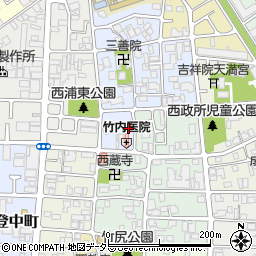 京都府京都市南区吉祥院里ノ内町80周辺の地図