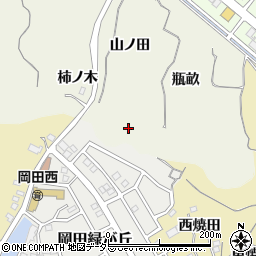 愛知県知多市新知瓶畝64周辺の地図