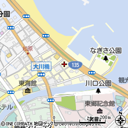 株式会社山六ひもの店周辺の地図
