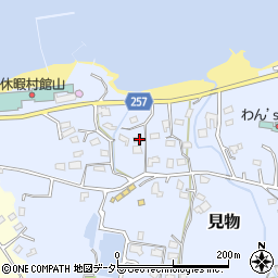 千葉県館山市見物740周辺の地図