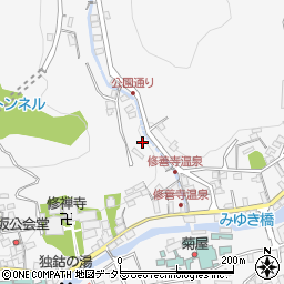 静岡県伊豆市修善寺784-2周辺の地図