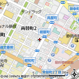 株式会社インテルナシズエ　両替町事務所周辺の地図