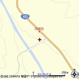 広島県庄原市比和町木屋原93周辺の地図