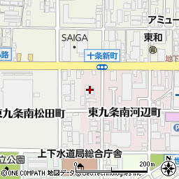 ベラジオ雅び烏丸十条周辺の地図