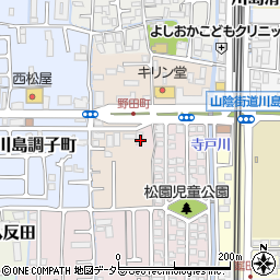 京都府京都市西京区川島松園町1周辺の地図
