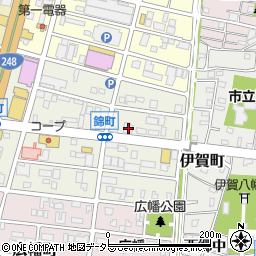 豊田信用金庫岡崎支店周辺の地図