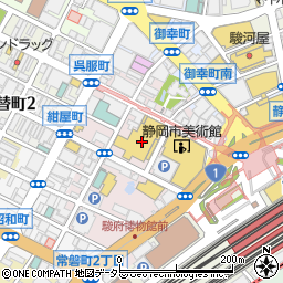 好日山荘静岡パルコ店周辺の地図