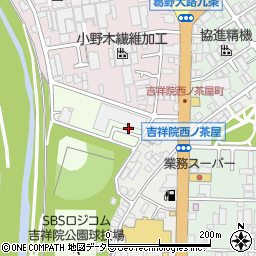 京都市　吉祥院公園周辺の地図