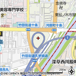京都府京都市南区東九条柳下町5周辺の地図