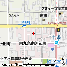 京都中央信用金庫事務センター周辺の地図