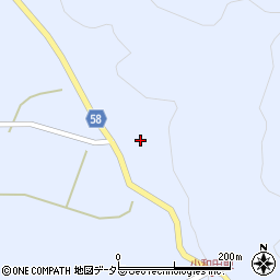 広島県庄原市比和町三河内1349周辺の地図