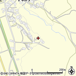 滋賀県蒲生郡日野町下駒月1043周辺の地図
