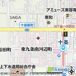京都中央信用金庫　ＡＴＭセンターキャッシュカード盗難・紛失等連絡先周辺の地図
