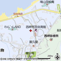 千葉県館山市見物87-1周辺の地図
