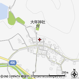 兵庫県神崎郡福崎町高岡1434-1周辺の地図