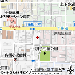 京都府京都市南区上鳥羽南唐戸町103周辺の地図
