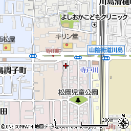 京都府京都市西京区川島松園町5周辺の地図