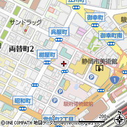 静岡瀝青工業株式会社　管理部周辺の地図