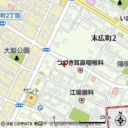 東刈谷市民館周辺の地図