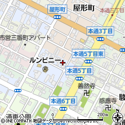 静岡県静岡市葵区大鋸町2周辺の地図