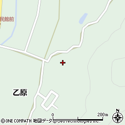 兵庫県三田市乙原454周辺の地図