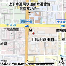 パデシオン京都十条周辺の地図