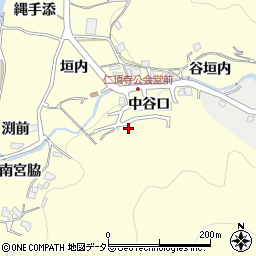 兵庫県川辺郡猪名川町仁頂寺南山98-5周辺の地図