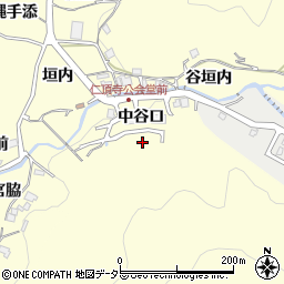 兵庫県川辺郡猪名川町仁頂寺南山周辺の地図