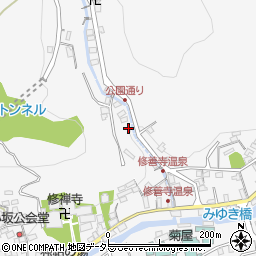 静岡県伊豆市修善寺784-4周辺の地図