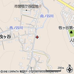静岡県静岡市葵区牧ヶ谷20-2周辺の地図