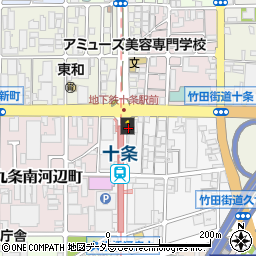 京都府京都市南区東九条南石田町31周辺の地図
