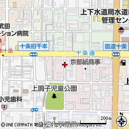 上鳥羽高畠町駐車場周辺の地図