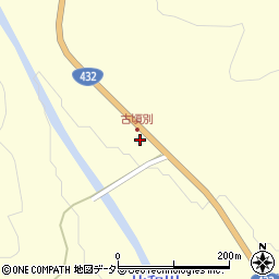広島県庄原市比和町木屋原90周辺の地図