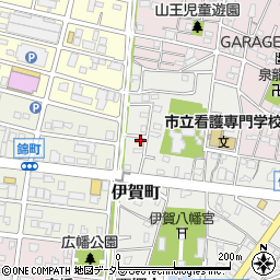 愛知県岡崎市伊賀町153周辺の地図