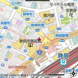 三菱ＵＦＪ銀行清水支店周辺の地図