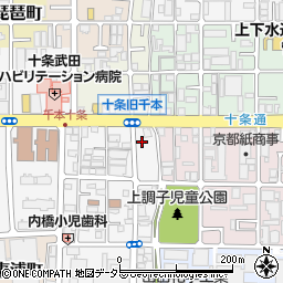 京都府京都市南区上鳥羽南唐戸町102周辺の地図