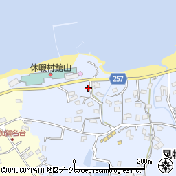千葉県館山市見物730周辺の地図