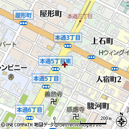 鳥居印刷紙工株式会社周辺の地図