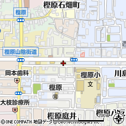 ネッツトヨタ京都　洛西樫原店周辺の地図