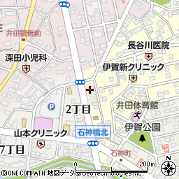 あみやき亭 岡崎北店 伊賀周辺の地図