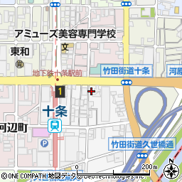 京都府京都市南区東九条南石田町37周辺の地図