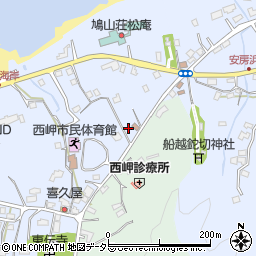千葉県館山市見物44-6周辺の地図