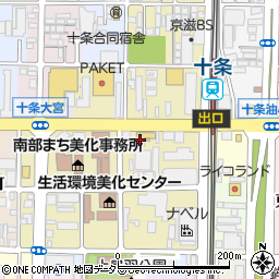 京都府京都市南区西九条森本町64周辺の地図