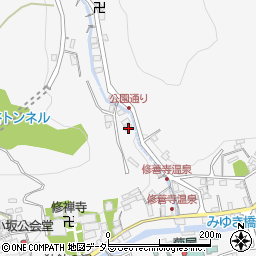 静岡県伊豆市修善寺784周辺の地図