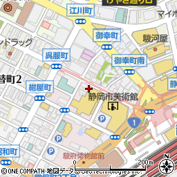 吉野家 静岡呉服町通り店周辺の地図