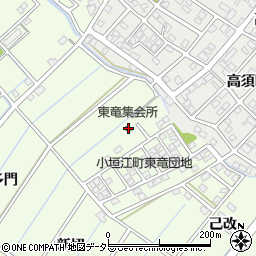 東竜集会所周辺の地図