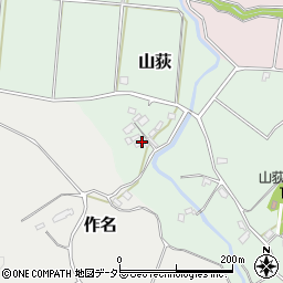 千葉県館山市山荻126周辺の地図