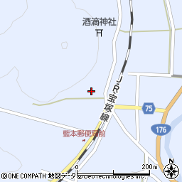 兵庫県三田市藍本1173周辺の地図